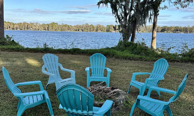 Odessa House | Charming lakefront 4-bedroom house, sleeps 10 adults. Come and Relax
