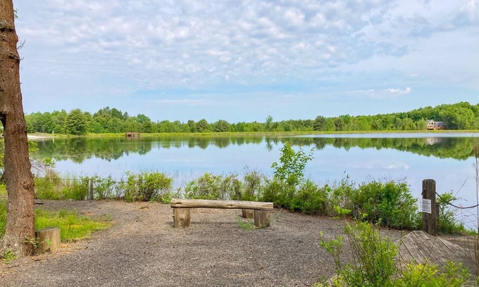 Blakeslee House | Charming lakefront home with fireplace, beach access & pool table - near skiing