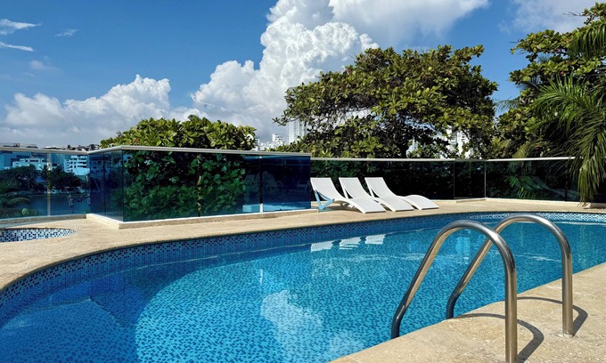 El Laguito Apartment | Charming Lovely view Beach Pool 702