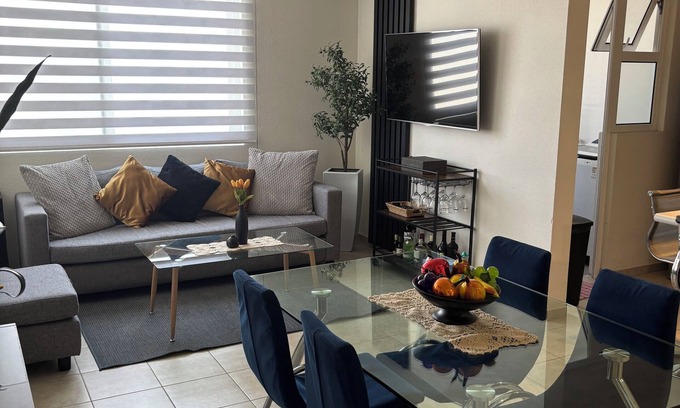 Queretaro Municipality Apartment | Charming and exotic 2bedroom apartment in Santiago de Querétaro with WiFi &pool