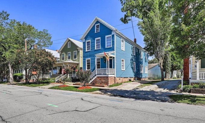 New Bern House | Charming New Bern Home, Walk to Historic Dtwn