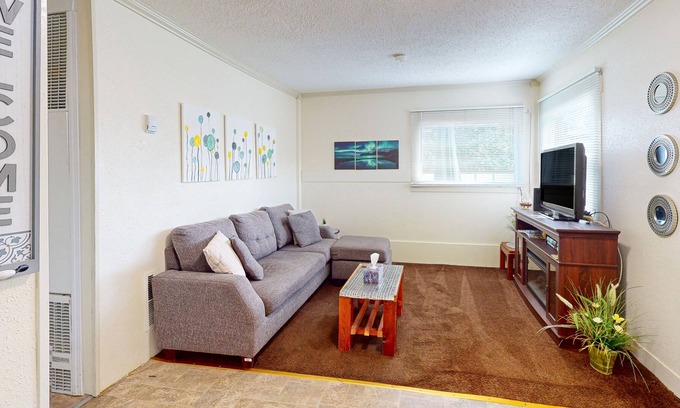 Fairview House | Charming & private dog-friendly corner home with kitchenette, W/D & board games