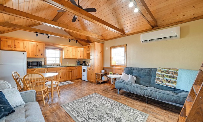 Bakerton Apartment | Charming Retreat w/Porches in Burkesville!