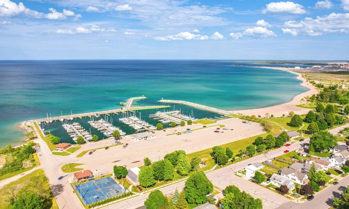 Rogers City Apartment | Charming Rogers City Apartment, Walk to Lake Huron