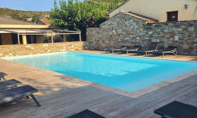 Sisco Apartment | Charming studio with swimming pool