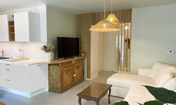 Ondres Apartment | Charming T3 in Ondres - Quiet, nature and beach 2 steps away
