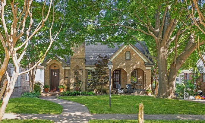 Hollywood - Santa Monica House | Charming Tudor in East Dallas Neighborhood