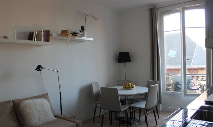 Houlgate Apartment | Charming two-room refurbished 50m from the sea
