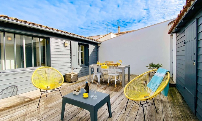 Le Bois-Plage-en-Re House | Charming villa near the central market