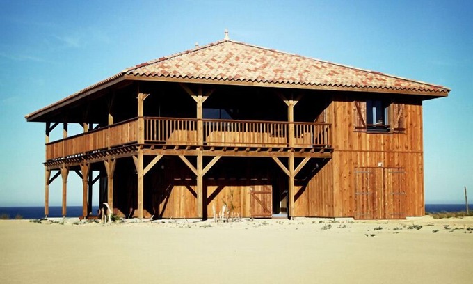 Saint-Girons Plage Villa | Charming villa, exceptional location on the dune overlooking the ocean.