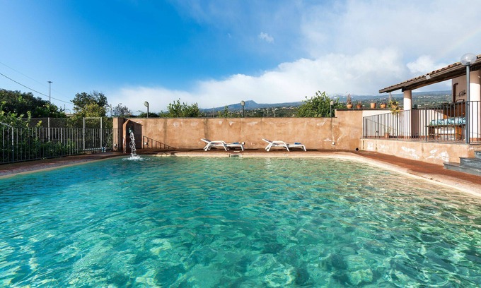 Coste House | Charming villa with pool, blossoming garden & view