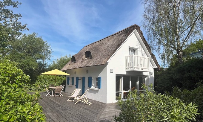 Fouesnant House | Chaumière de Charme sur Jardin