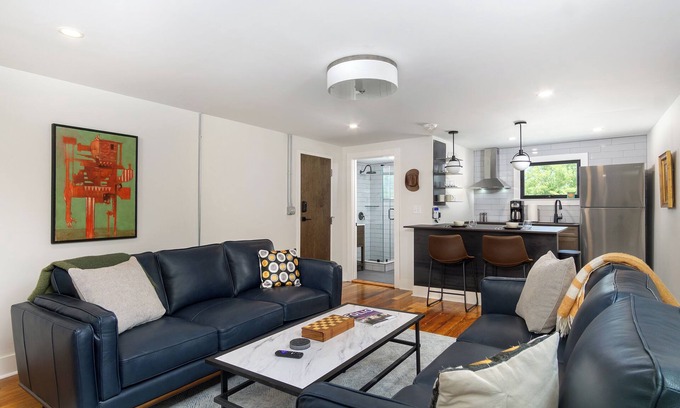 Black Mountain Apartment | Cherry Street Loft (B) | In the Heart of Downtown Black Mtn!