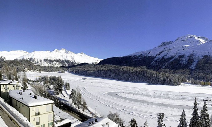 St. Moritz Apartment | Chesa Residence - grandiose design and fantastic view