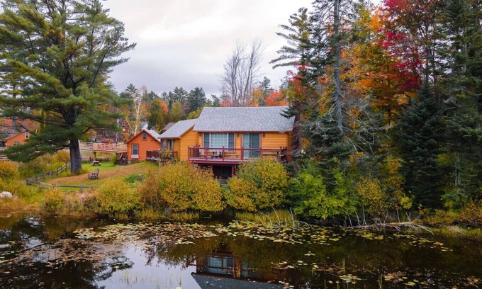 Bethlehem Cabin | Chestnut Studio: Historic Lakeside Log Cabin