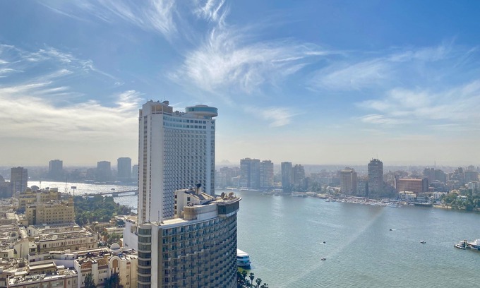Downtown Cairo Apartment | Chez Haytham At Four Seasons Residential Suite /Private Terrace & Nile Views