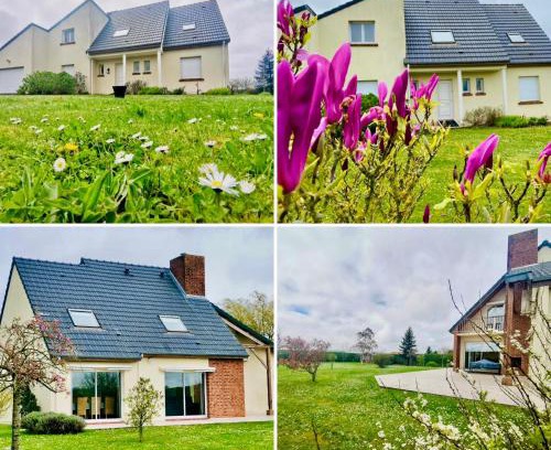 Vron House | Chez Lucie et Compagnie pavillon familial avec beau jardin