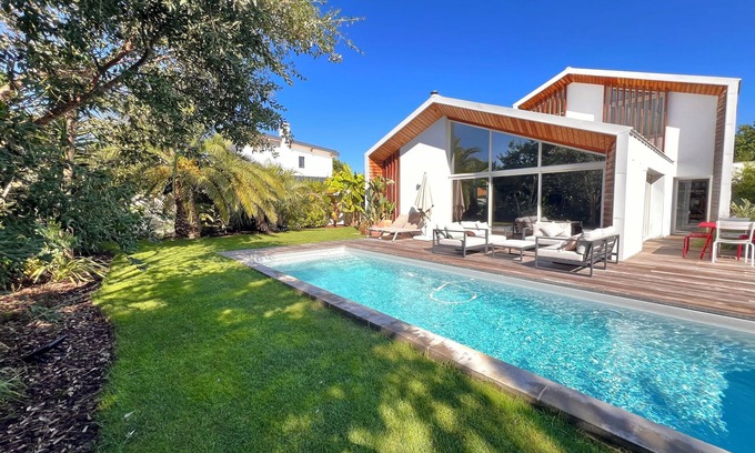 Anglet House | Chiberta Villa D'architecte Plage et Golfs a Pied, 10 Couchages