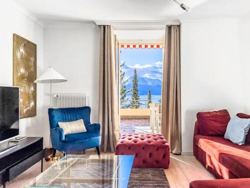 Veytaux Apartment | Chic 2 bedroom apartment near Chillion castle