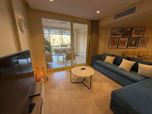 El Gouna Apartment | Chic 3BR Ground Free Beach & Pool access at Mangroovy
