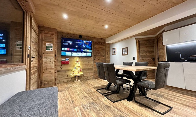 Notre-Dame-de-Bellecombe Apartment | Chic Apartment in Village Center, Near Slopes, Pets Welcome