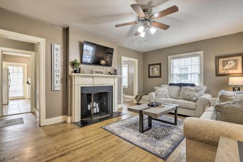 Greensboro House | Chic and Cozy Greensboro Home, 2 Mi to Dtwn!