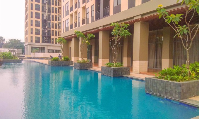 Bekasi Apartment | Chic And Cozy Studio At Apartment Transpark Cibubur