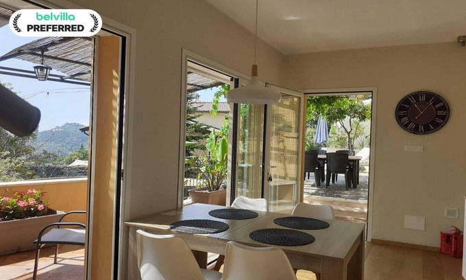 Seglia San Bernardo House | Chic Coastal Hill Escape