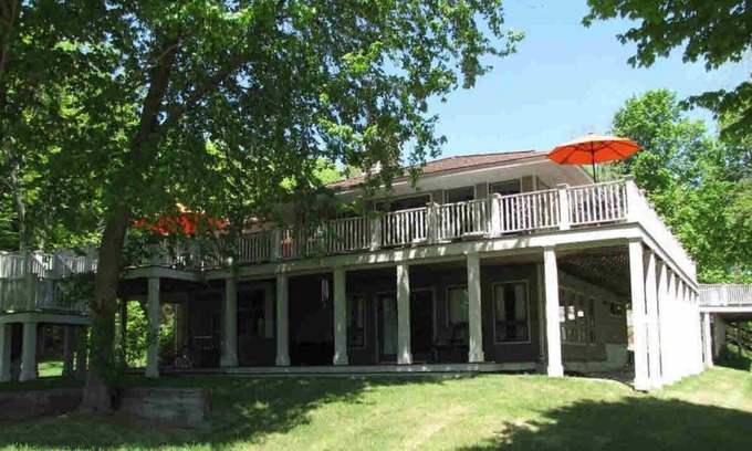 Stanfordville House | Chic Lake House In Woods - Rhinebeck, Millbrook, Omega - ideal for families