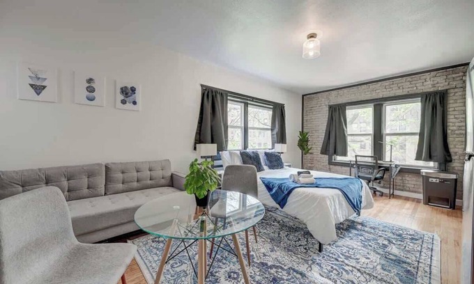 Lower East Side Apartment | Chic Milwaukee Studio, Walk to Beach & Brady St Eats
