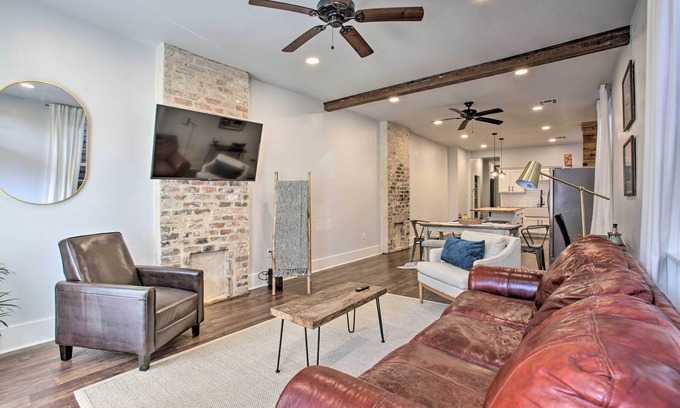 Bayou St. John House | Chic New Orleans Gem w/Deck: Walk to Cafes!