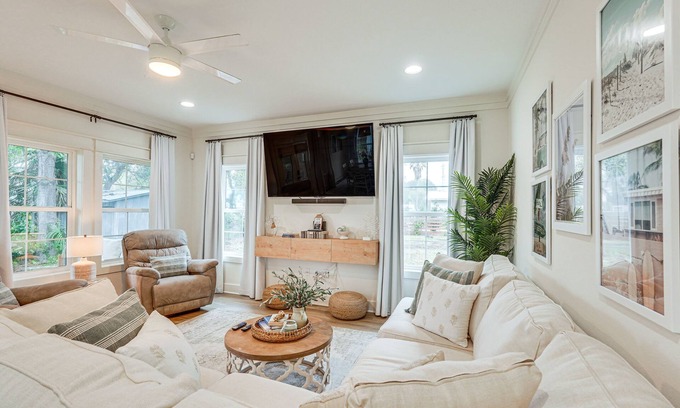 Laguna Beach Estates House | Chic Panama City Beach Home, Walk to Laguna Beach!