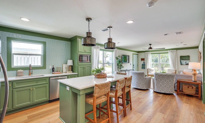 Kiska Beach House | Chic PCB Getaway w/Private Yard - Walk to Beach!