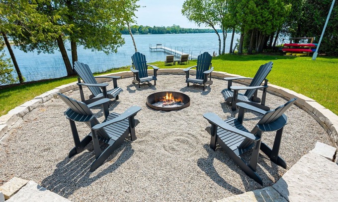 Baileys Harbor House | Chicory Lake House: Kayaks, Fishing & Game Rm - Your Kangaroo Lake Happy Place!