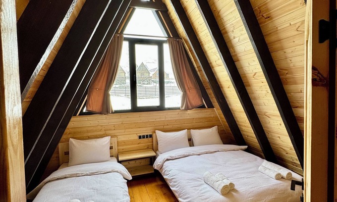 Stepantsminda Cabin | Chill inn kazbegi features accommodation with mountain views, 2 bedroom cabin