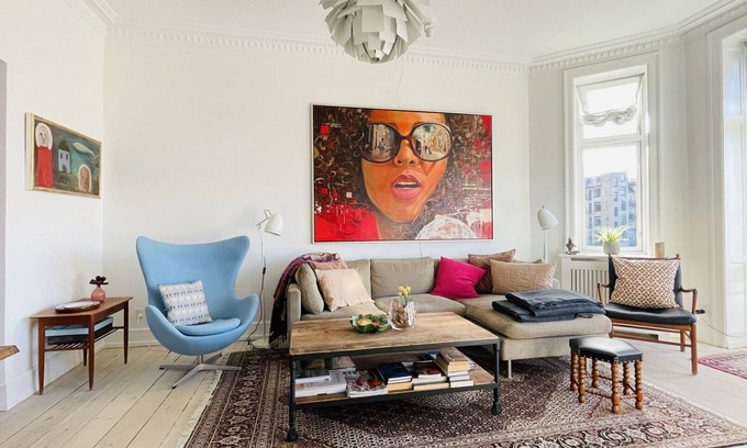 Frederiksberg C Apartment | City Apartment in Frederiksberg with 2 bedrooms sleeps 4