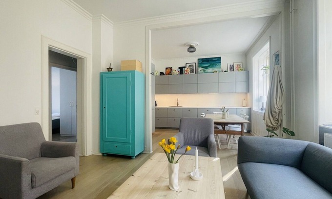 Frederiksberg Apartment | City Apartment in Frederiksberg with 2 bedrooms sleeps 4