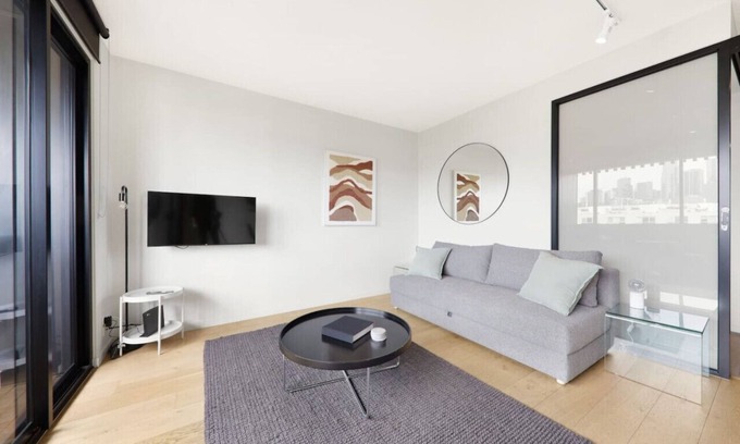 West Melbourne Apartment | City Views in a Railway Escape