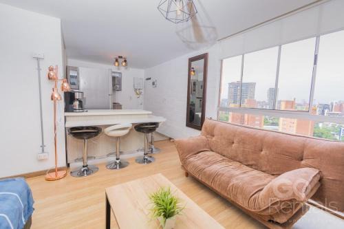 El Poblado Apartment | City Views & Relaxing Vibes, Near Nature