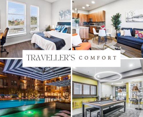 Fort Worth Apartment | Cityscape Luxury Living Downtown Fort Worth Condo, Pool, Gym, Parking, BBQ