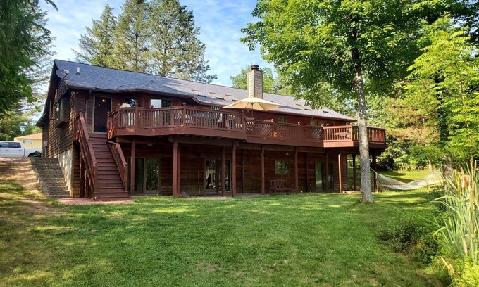 Bellaire House | Clam Lake Waterfront -sl. 13 - Fast ride to Torch.