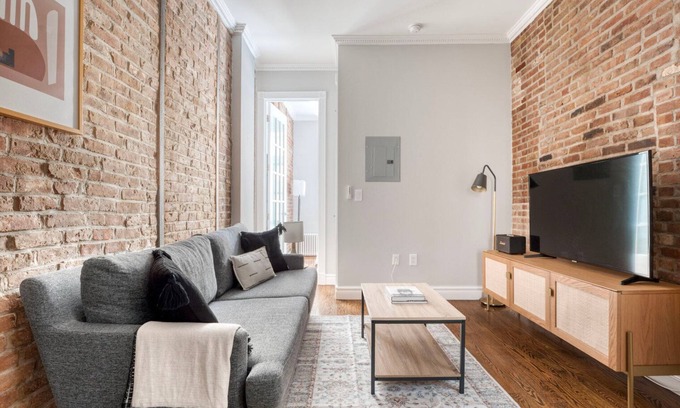 Alphabet City Apartment | Classic East Village 1BR w/W/D, nr cafes, by Blueground