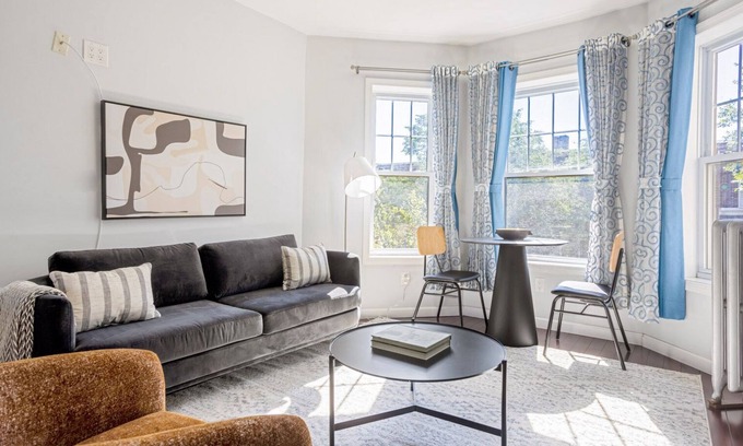 Fenway–Kenmore Apartment | Classic Fenway 1BR w/Gym & W/D, nr Fenway T, by Blueground
