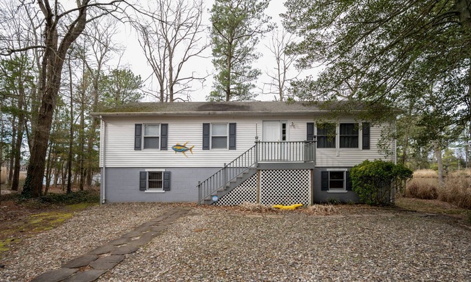 Rehoboth Beach House | Close to Lewes with community pool, tennis and a fishing pier!