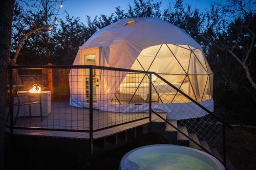 Fredericksburg Other | Cloud Dome W Private Hot Tub and Outdoor Shower