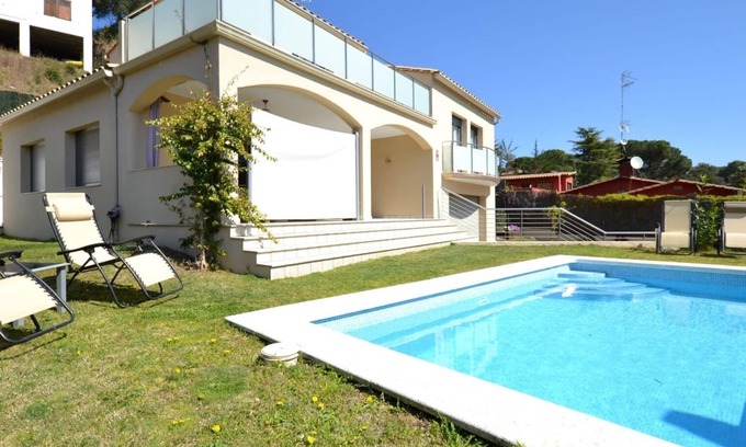 Rio d'Oro Villa | Club Villamar - Fantastic house with private pool and beautiful garden has terraces and wifi