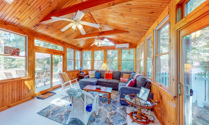 West Harwich House | Coastal home w/central AC & fenced yard - five-minute walk to Earle Road Beach
