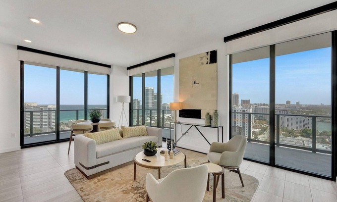 North Beach Condo | Coastal Luxe | Elegant 2BR/2BA Getaway in Miami Beach