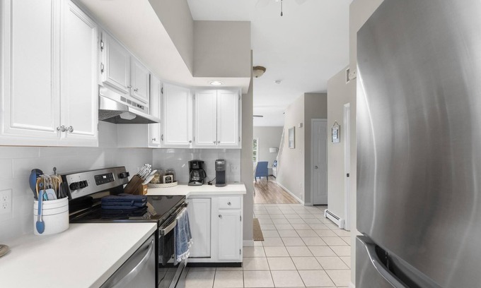 Fairfield House | Coastal Retreat: Charming 3-Bedroom Fairfield Townhouse nr Beaches & Town Center
