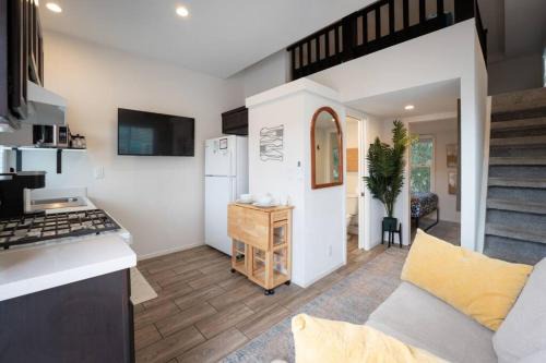 San Luis Obispo House | Coastal Tiny House 2 Queen Beds low loft